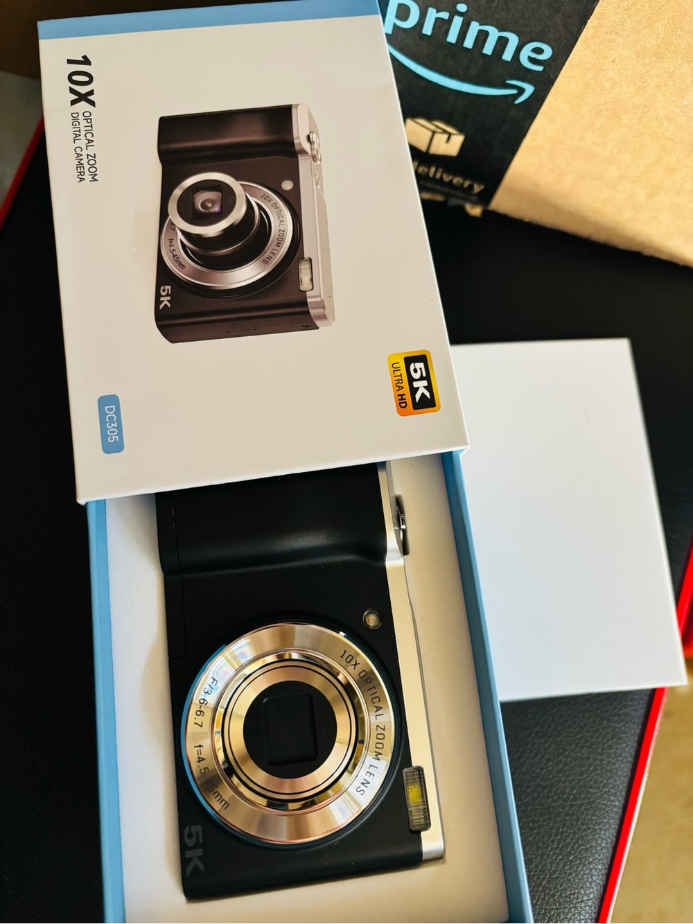Compact 5K Digital Camera - Black